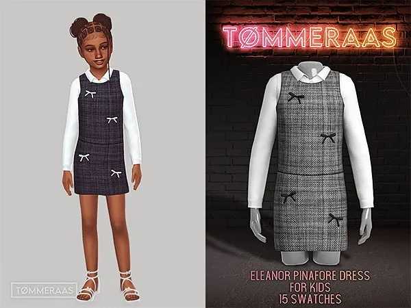 Tu00d8MMERAAS | Eleanor Pinafore Dress for Kids