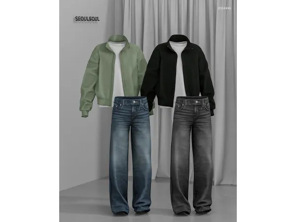 Alpha SIMS4 2024 045 soul by seoul - The Sims 4 Custom Content