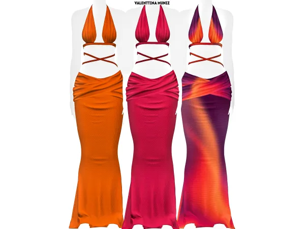 Alpha Stella Dress ud83eudde1 Early access - The Sims 4 Custom Content