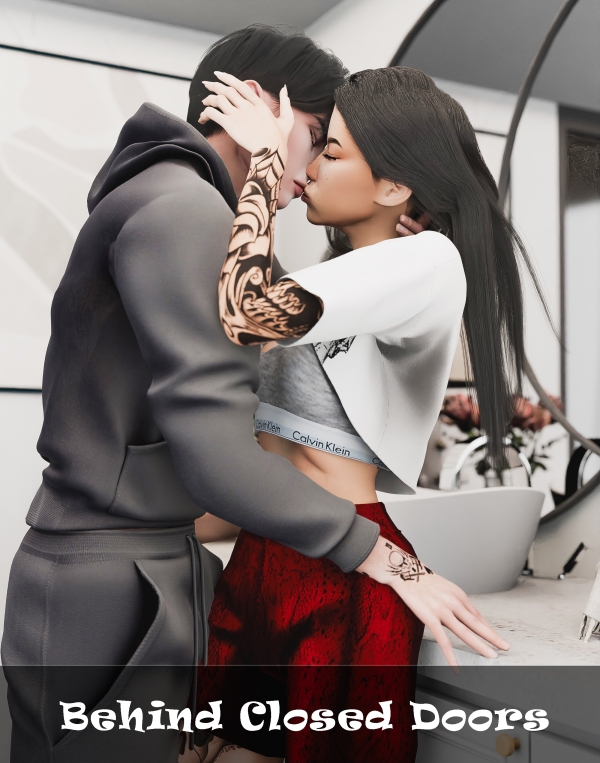 Mix Behind closed doors by simmer_creator - The Sims 4 Custom Content