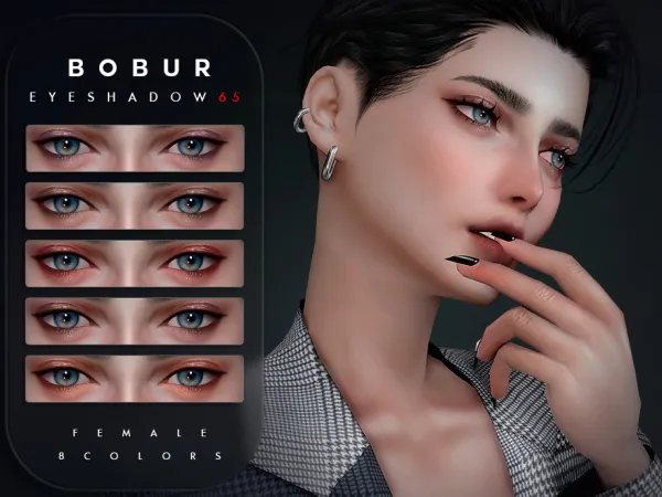 Alpha Glitter Eyeshadow - The Sims 4 Custom Content