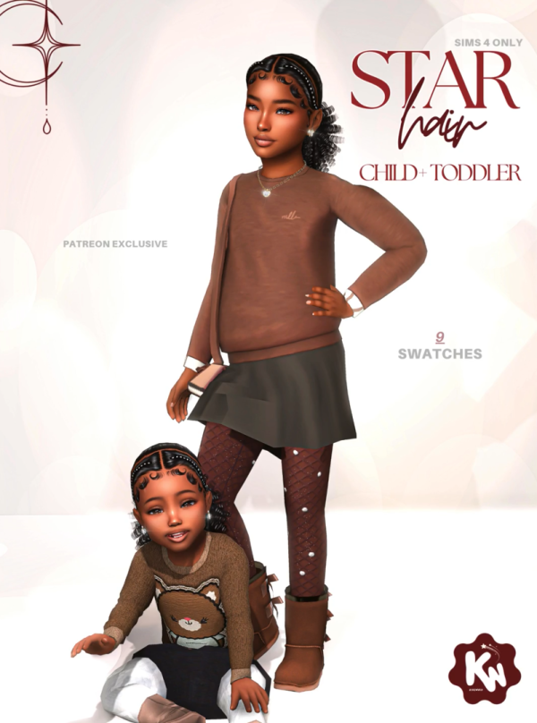 Alpha CHILD TODDLER VERSION by simsfinds - The Sims 4 Custom Content
