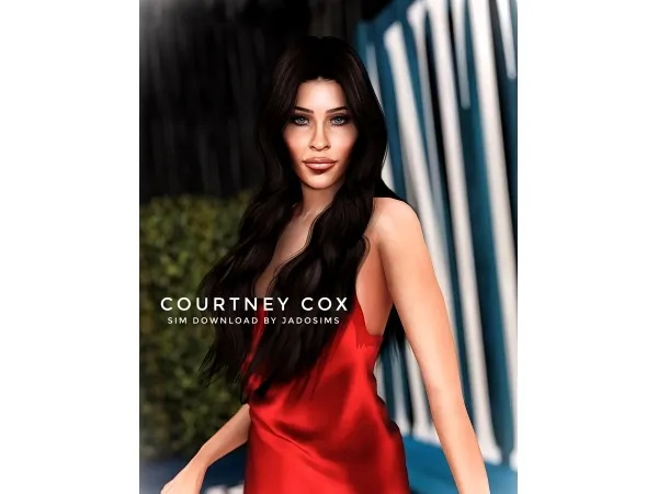 Alpha Courtney Cox (Sim Download) - The Sims 4 Custom Content