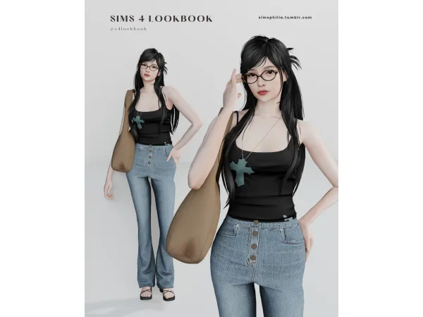 Alpha Lookbook Dump by simsphilia - The Sims 4 Custom Content