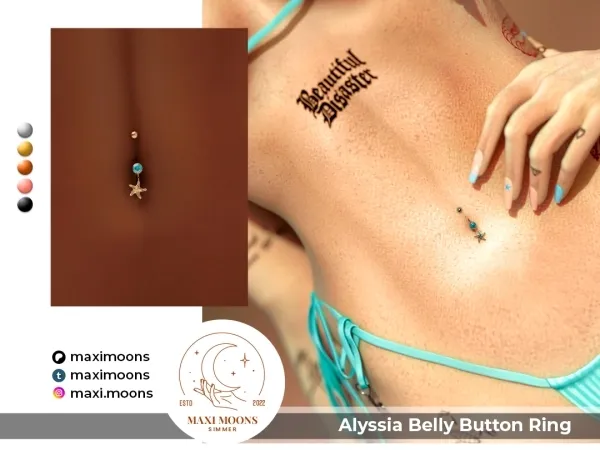 Alyssia Belly Button Ring