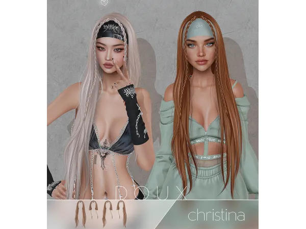 Alpha New Release Christina - The Sims 4 Custom Content