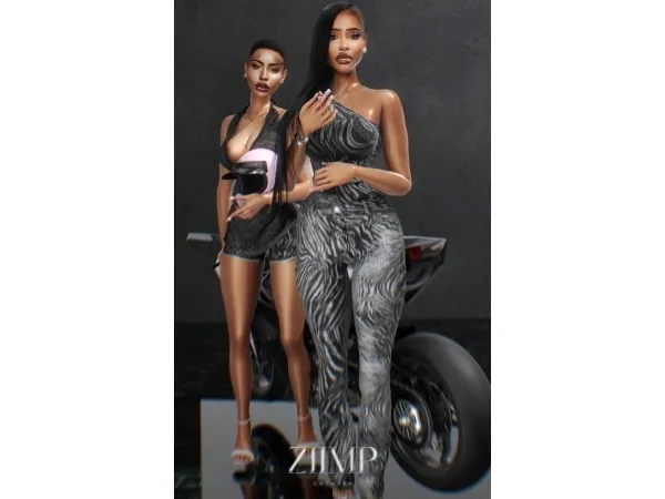 Alpha ZEBRA SETS - The Sims 4 Custom Content
