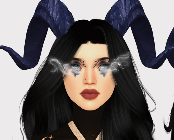 Alpha Capricorn Woman by aquarian_simmer - The Sims 4 Custom Content