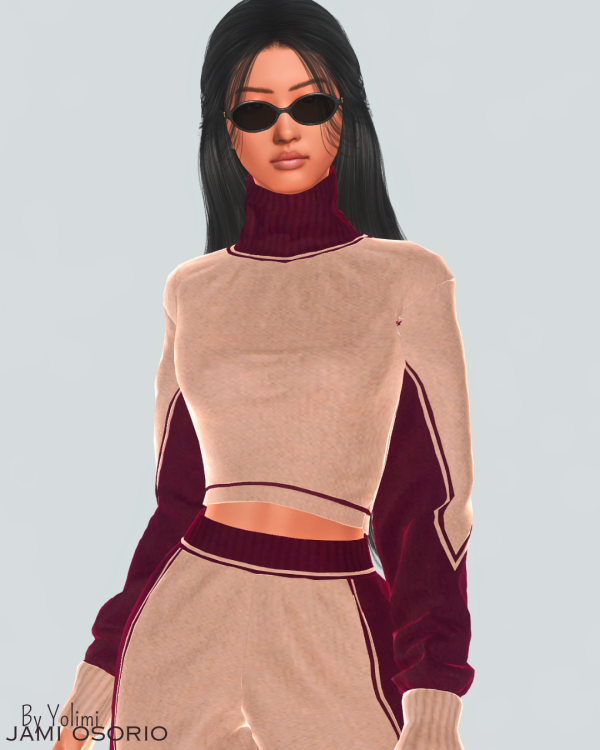 Alpha Jami Osorio Complete Wardrobe Sim by yolimi - The Sims 4 Custom Content