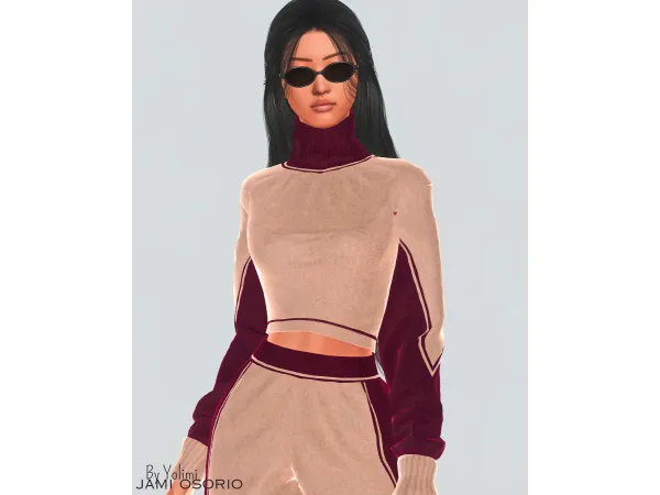 Alpha Jami Osorio Complete Wardrobe Sim - The Sims 4 Custom Content