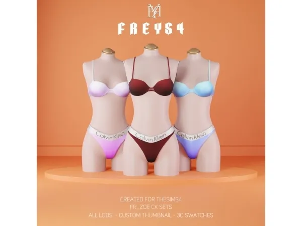 Sims 4 FR_Zoe CK Sets