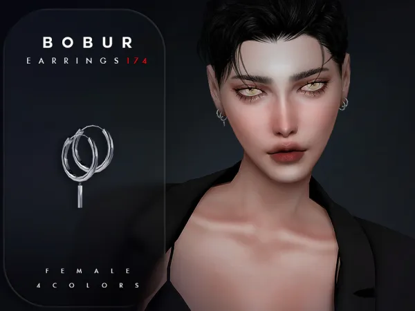 Sims 4 Hoop Earrings