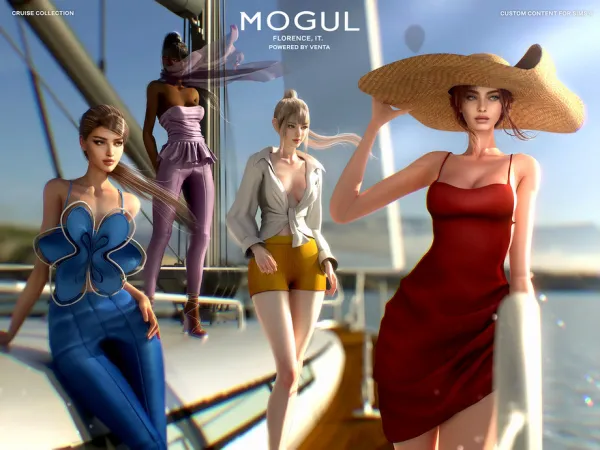 Alpha MOGUL Cruise Collection by VentaStudio - The Sims 4 Custom Content