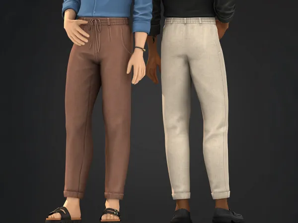 Maxis Match Jaxon Set Pants - The Sims 4 Custom Content