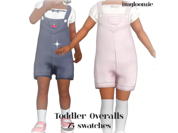 Sims 4 [imgloomie]ToddlerOveralls