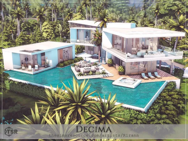 Maxis Match Decima No by Rirann - The Sims 4 Custom Content