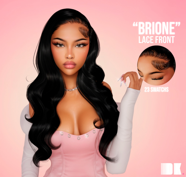 Alpha Brione Lace Front feat MUTHA Bergdorf by simsfinds - The Sims 4 Custom Content