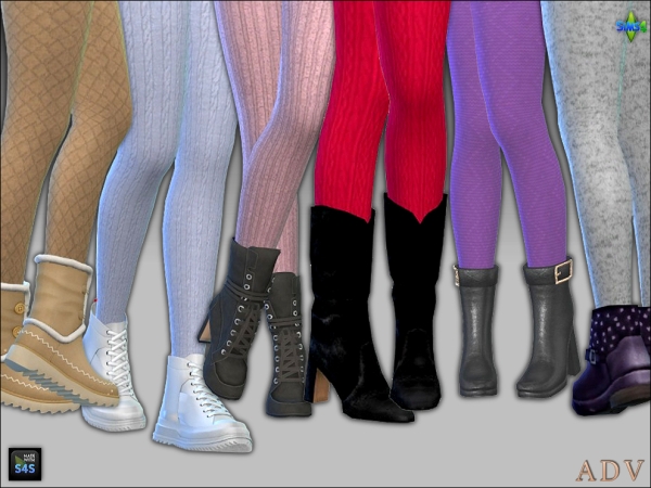 Maxis Match Tights for adults by artedellavita_mabra - The Sims 4 Custom Content