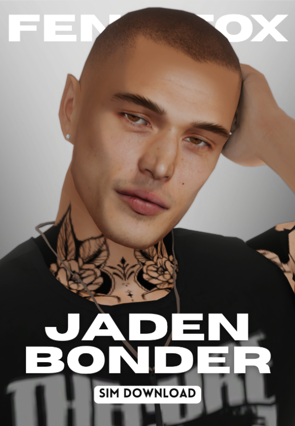 Mix Jordan Bonder by fenixfox - The Sims 4 Custom Content