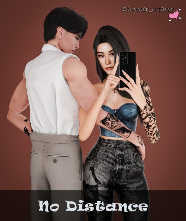 Mix No distance by simmer_creator - The Sims 4 Custom Content