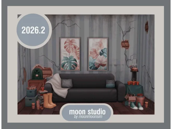 Mix moon art 20262 - The Sims 4 Custom Content