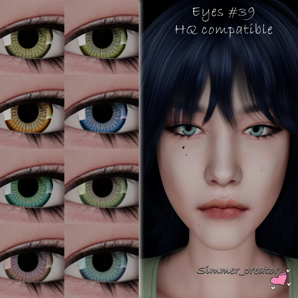 Alpha (SC) Eyes 39 by simmer_creator - The Sims 4 Custom Content