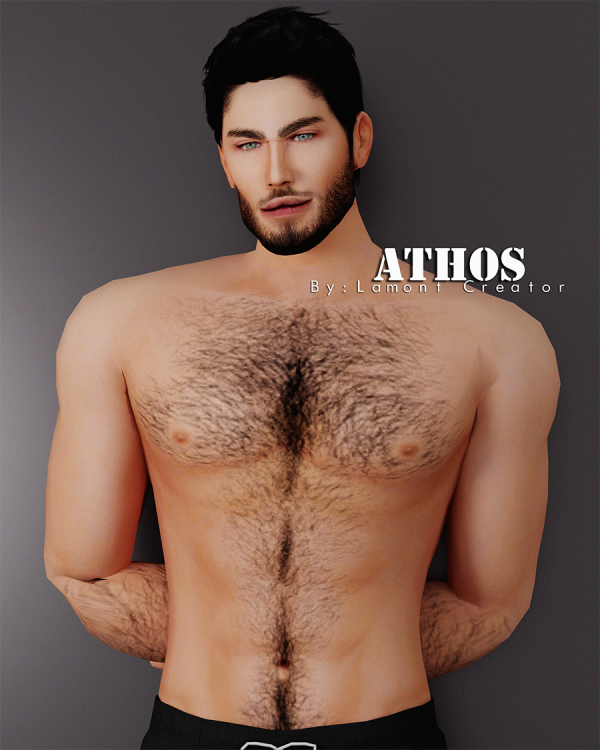 Mix athos male sim by lamontcreatorr - The Sims 4 Custom Content