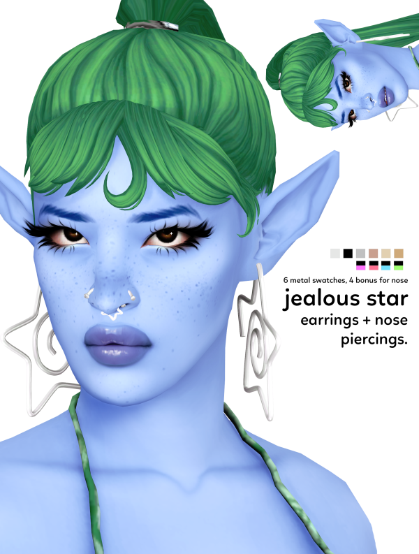 Maxis Match jealous star by simsfinds - The Sims 4 Custom Content