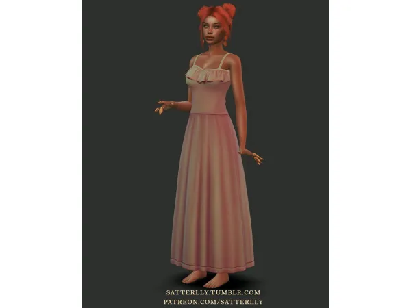 Sims 4 Dress - Gwendolyn by satterlly