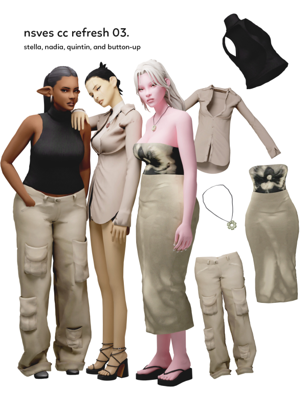 Maxis Match refresh 03 by simsfinds - The Sims 4 Custom Content