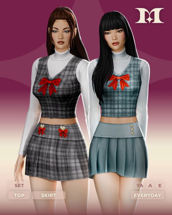 Maxis Match Ivy Vest y milliancc by simsfinds - The Sims 4 Custom Content
