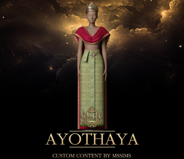 Alpha AYOTHAYA by simsfinds - The Sims 4 Custom Content