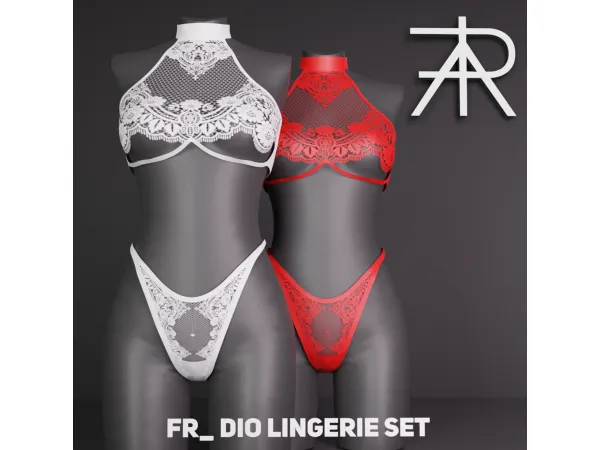 Sims 4 FR_ Dio Lingerie Set