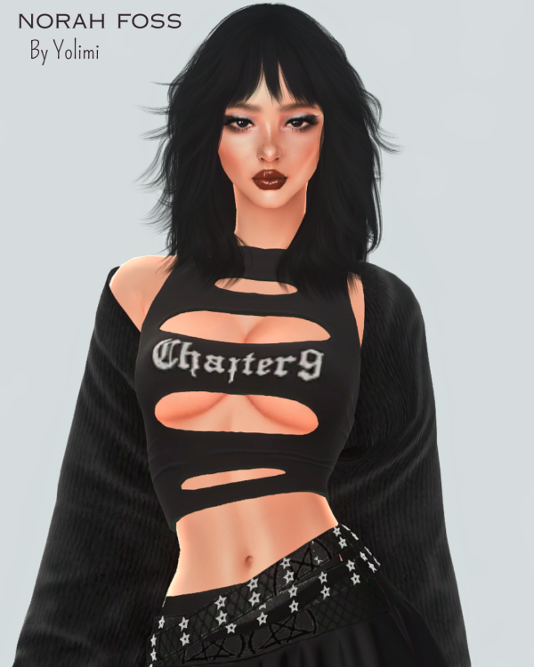 Alpha Norah Foss by yolimi - The Sims 4 Custom Content