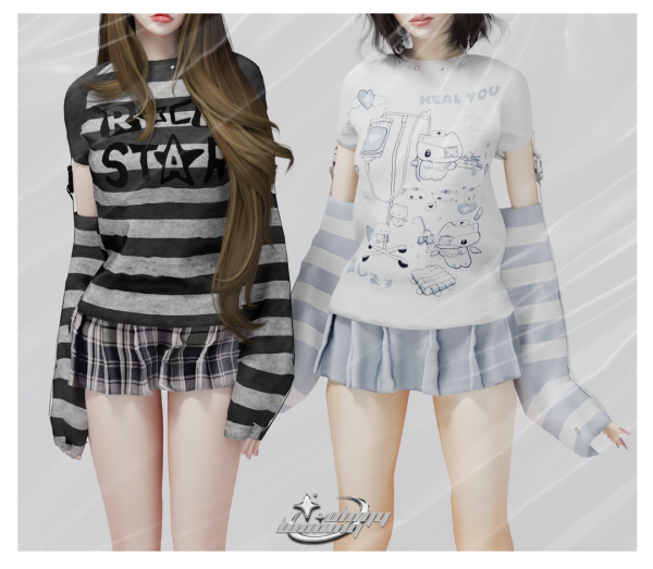Alpha 𖦹Lost Set𖦹 by ohmybunnny2 - The Sims 4 Custom Content