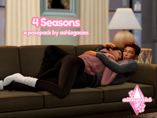 Sims 4 4 Seasons Posepack