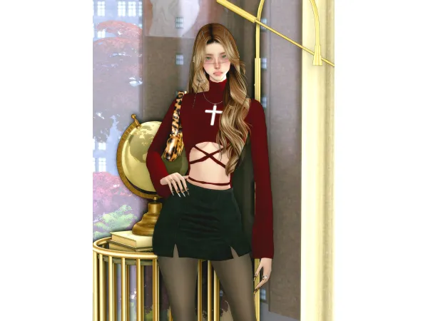 Sims 4 Soulmate_N58_top by Soulmate_sims