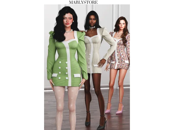Alpha LOLY SET by Mably - The Sims 4 Custom Content