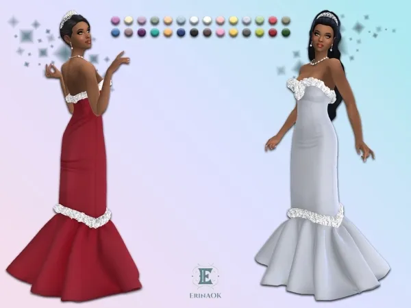 Sims 4 ErinAOK Womens Gown 012526