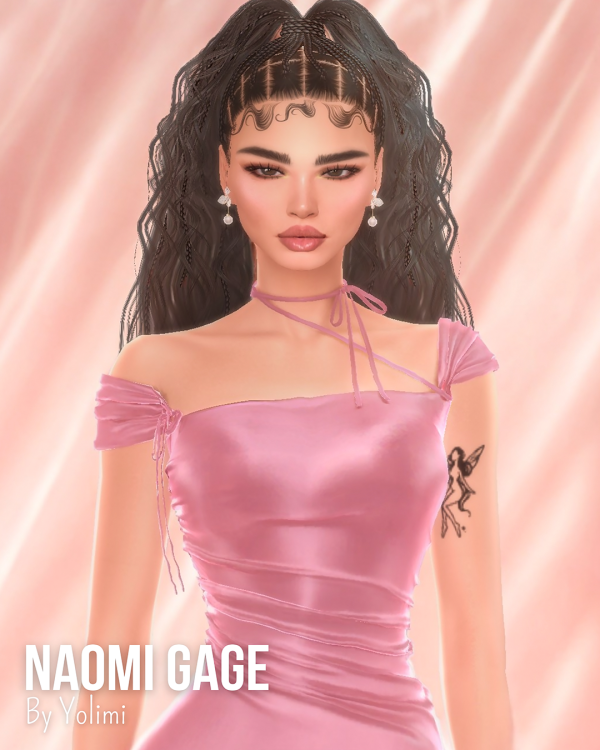 Alpha Naomi Gage by yolimi - The Sims 4 Custom Content