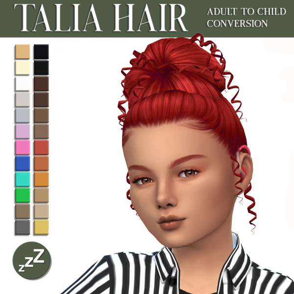 Maxis Match ORCHIONA HAIR CONVERSIONS sims by simsfinds - The Sims 4 Custom Content