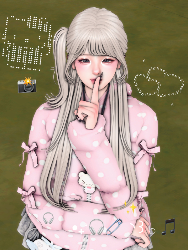 Maxis Match [LVAN]hair H004 by simsfinds - The Sims 4 Custom Content