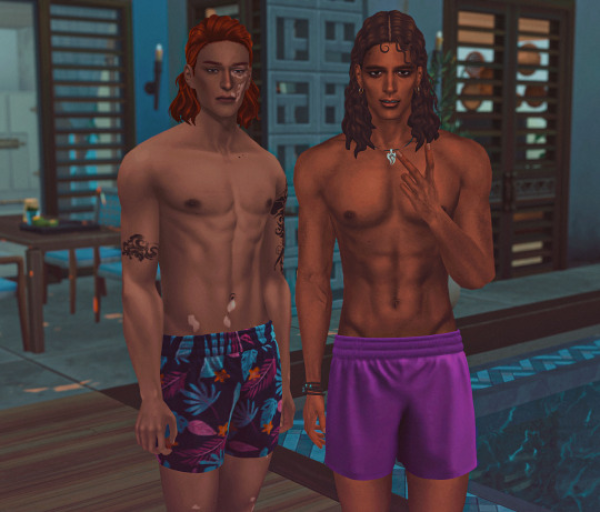 Maxis Match [Flyinthewind] Vacation shorts by simsfinds - The Sims 4 Custom Content