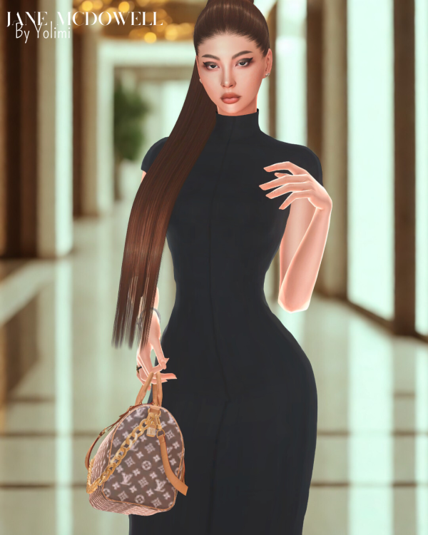 Alpha [Yolimi] [Jane McDowell] Realistic Alpha Sim 8 Outfits Lookbook by yolimi - The Sims 4 Custom Content