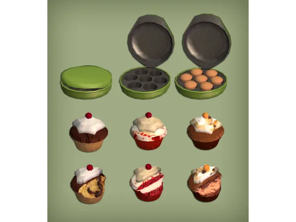 Muffin Maker Functional for by jacky93sims - The Sims 2 Custom Content