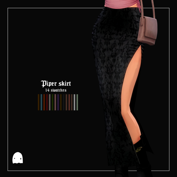 Maxis Match Feronia Skirt by simsfinds - The Sims 4 Custom Content