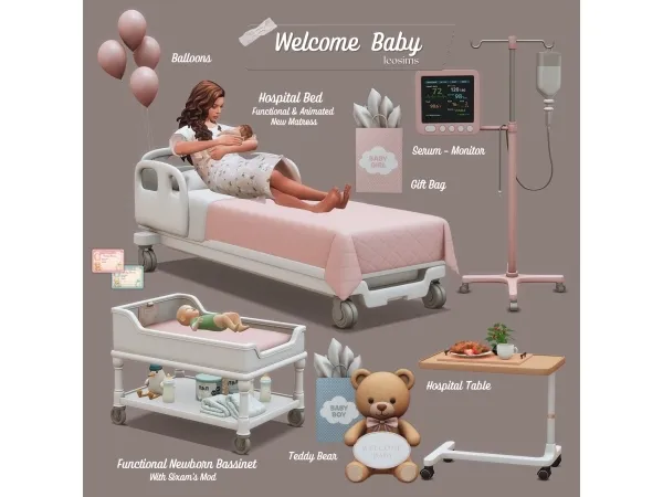 Mix Welcome Baby - The Sims 4 Custom Content