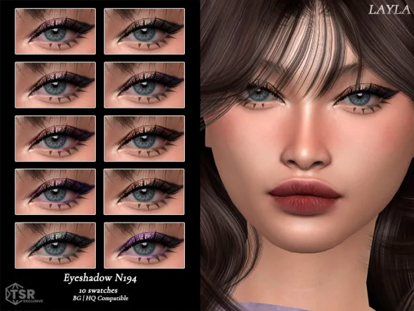 Sims 4 Eyeshadow N194 by Layla