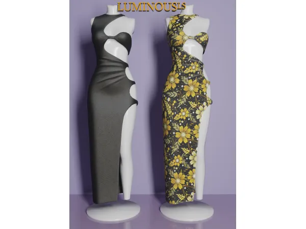 Sims 4 LS-Violle long Dress