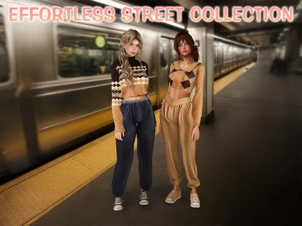 Sims 4 Daph's EFFORTLESS STREET COLLECTION